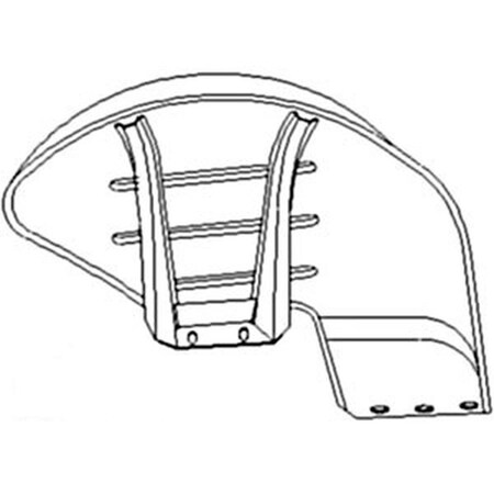 Aftermarket S60686 Fender, Lh, Dexta Fits FordNew Holland S.60686-SPX